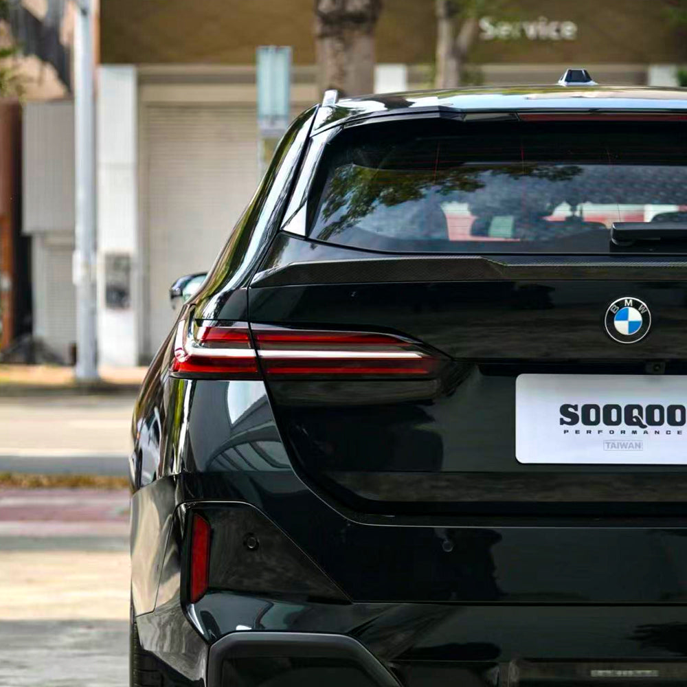 Dry Carbon Fiber - Rear Spoiler SQ CFRP Style [BMW M5 G99]