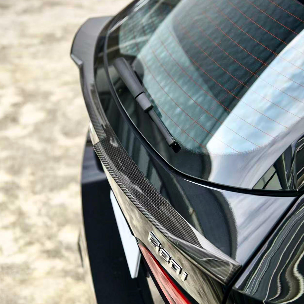 Dry Carbon Fiber - Rear Spoiler SQ CFRP Style [BMW M5 G99]